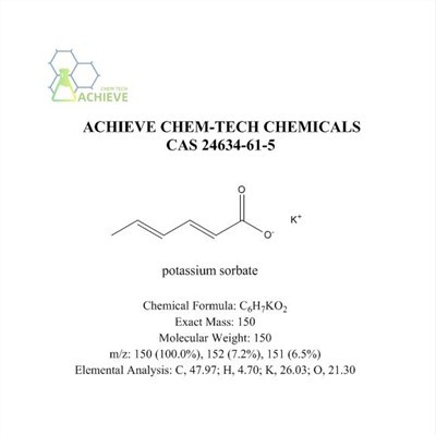 Prášok sorbátu draselného CAS 24634-61-5