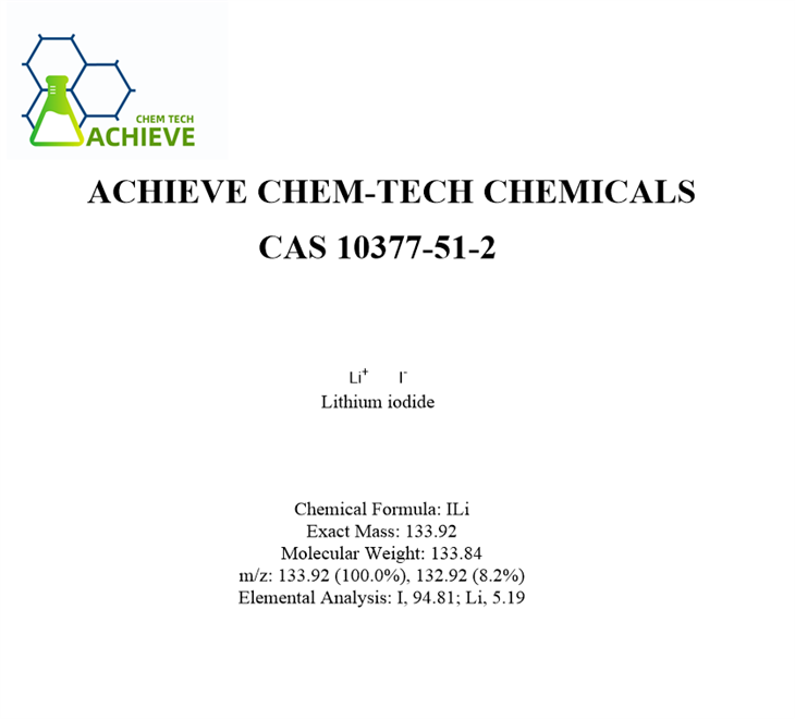 Lithium Iodide CAS 10377-51-2