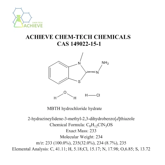 MBTH hydrochlorid Hydrát CAS 149022-15-1